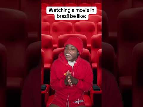 Watching a movie in brazil be like 😂