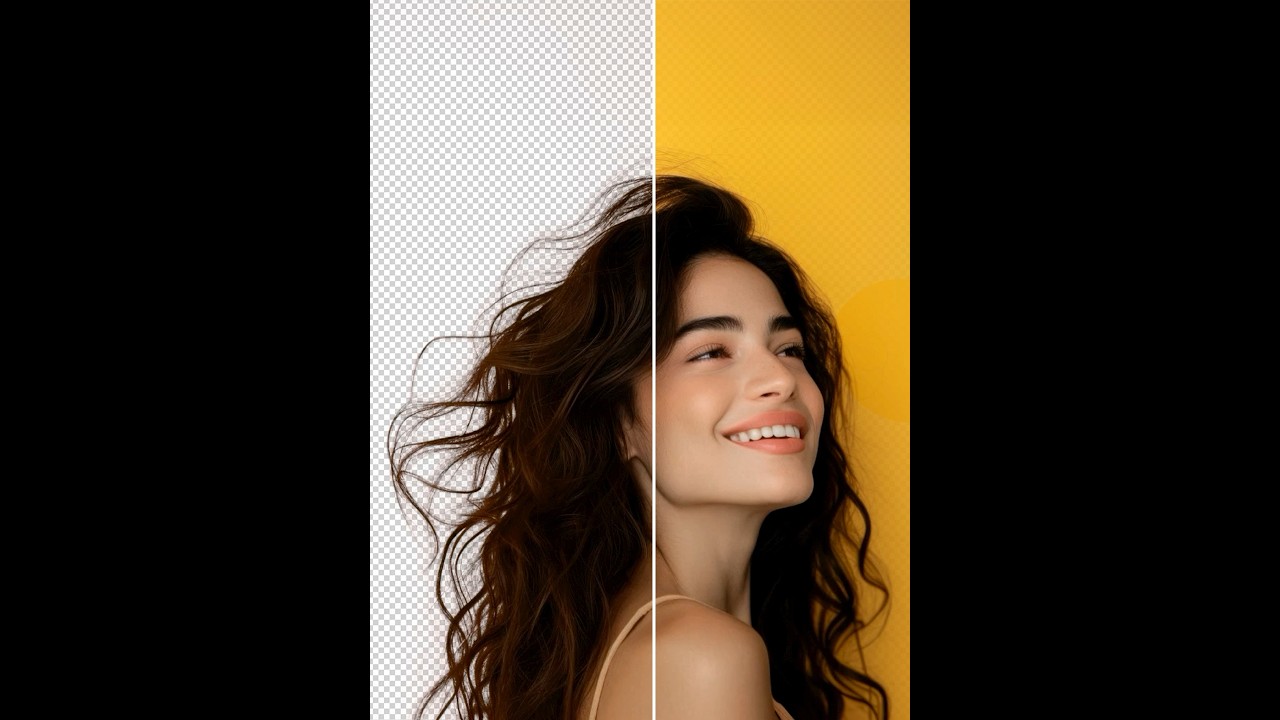 Master Hair Background Removal in Photoshop 2025 ✨