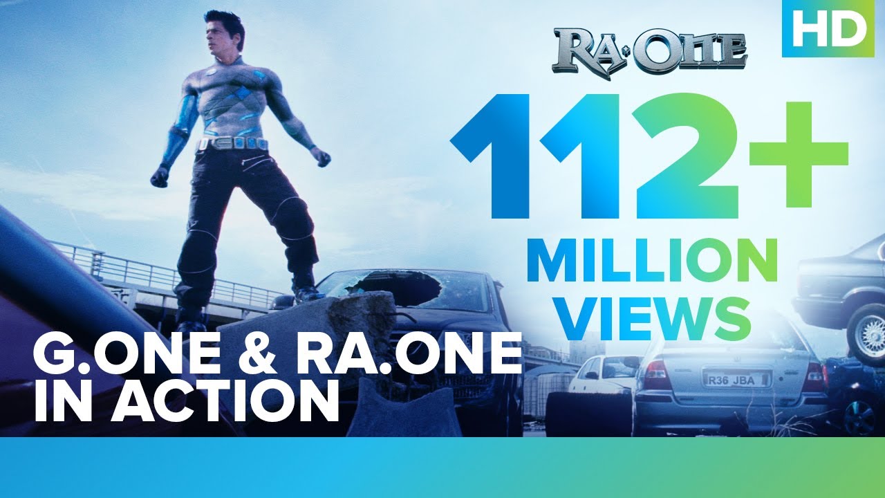 G.One & Ra.One Action Scenes | Shah Rukh Khan 🎬