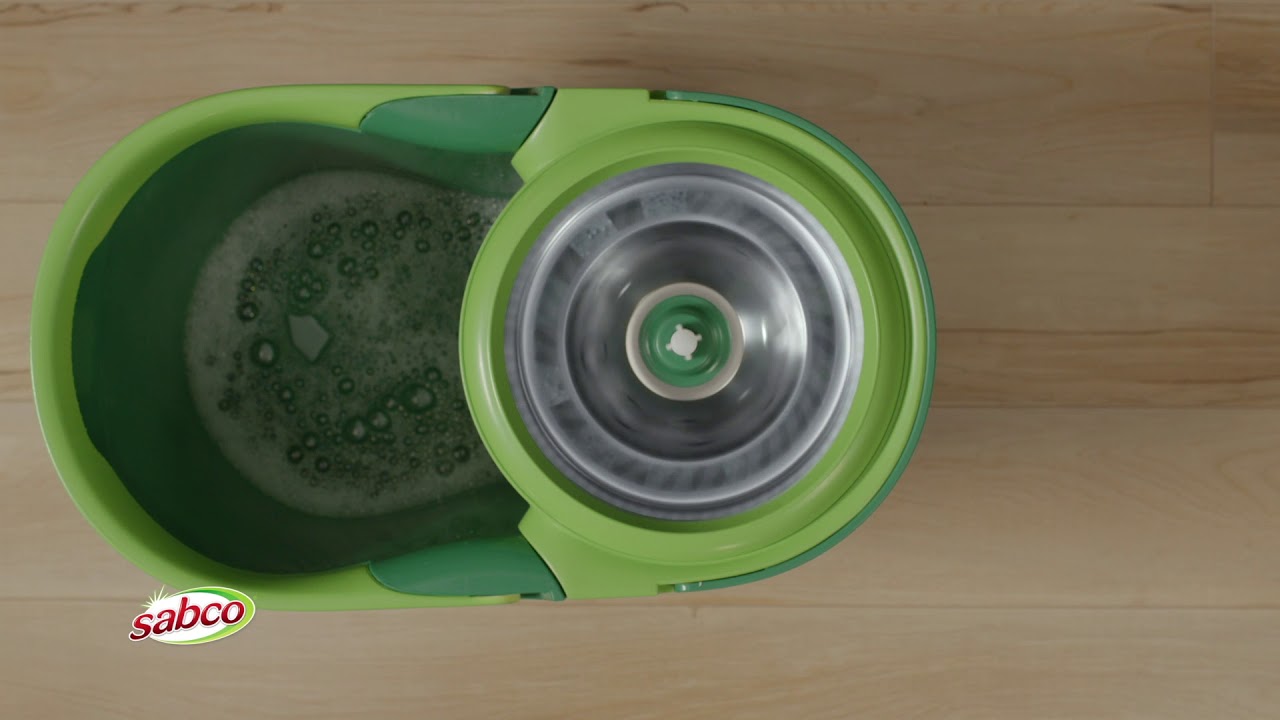 Sabco Spin Mop & Bucket - Drier, Streak-Free Floors 🧼