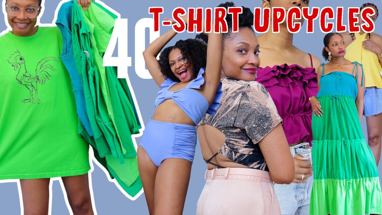 40 Creative Ways to Upcycle Old T-Shirts 👕