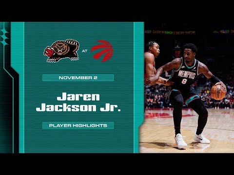Jaren Jackson Jr. Highlights vs. Toronto Raptors