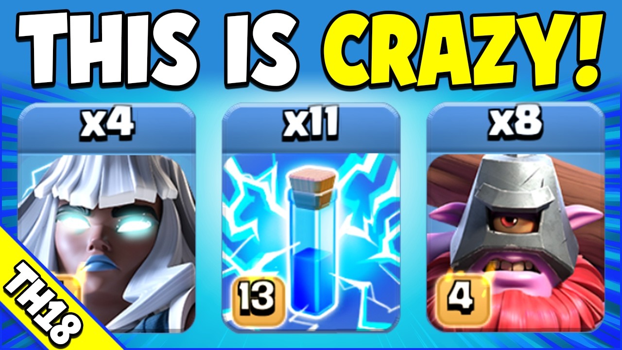 Double ZapQuake Dominates TH18 Meta Bases ⚡