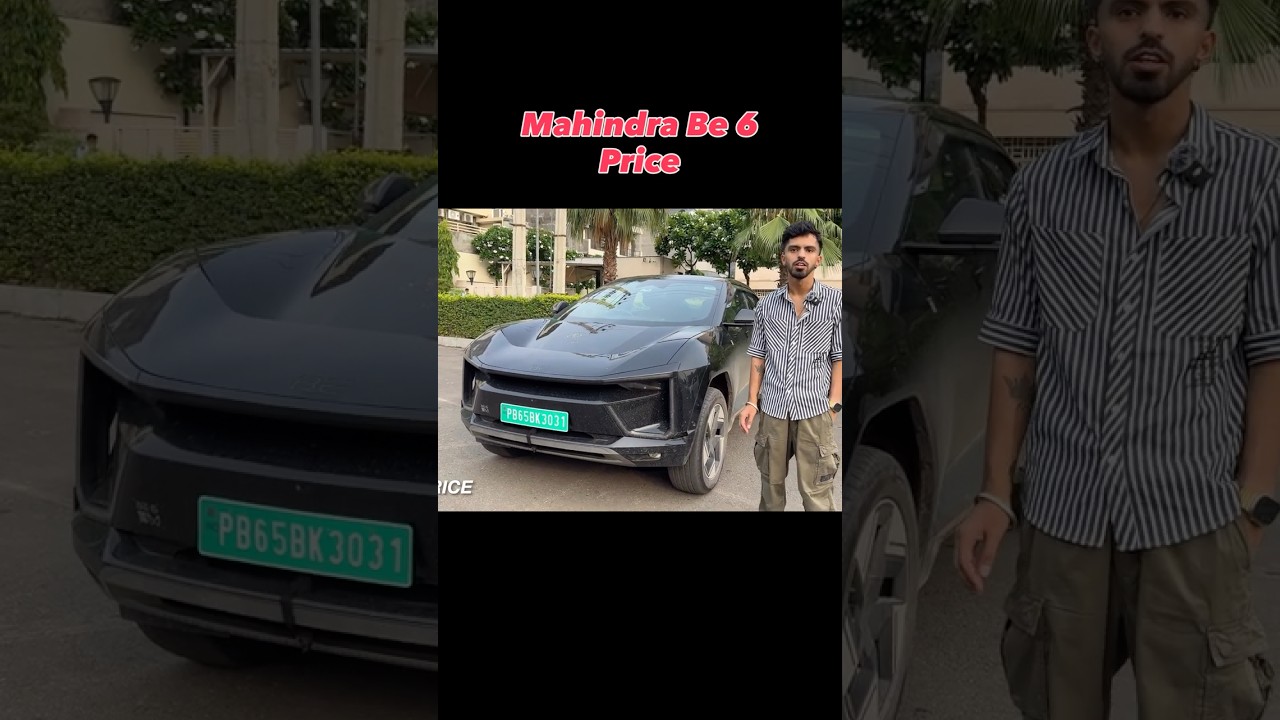 Mahindra Be 6 Price & Review 💸