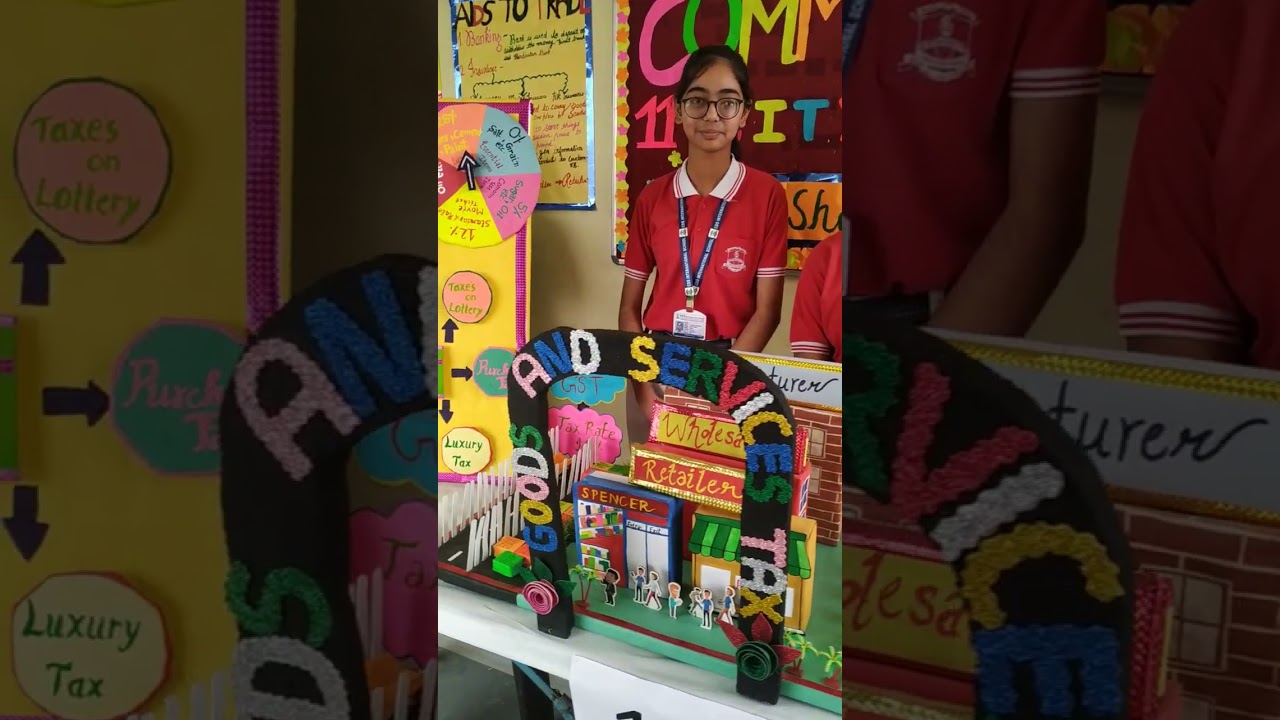 Commerce Exhibition Working Model for Students 📊