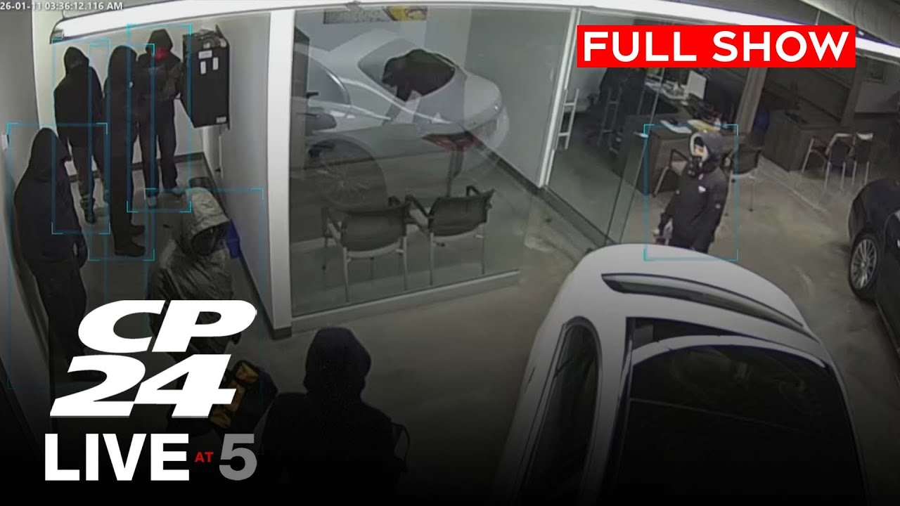 Luxury Cars Worth $2M Stolen from Oakville Dealership 🚗