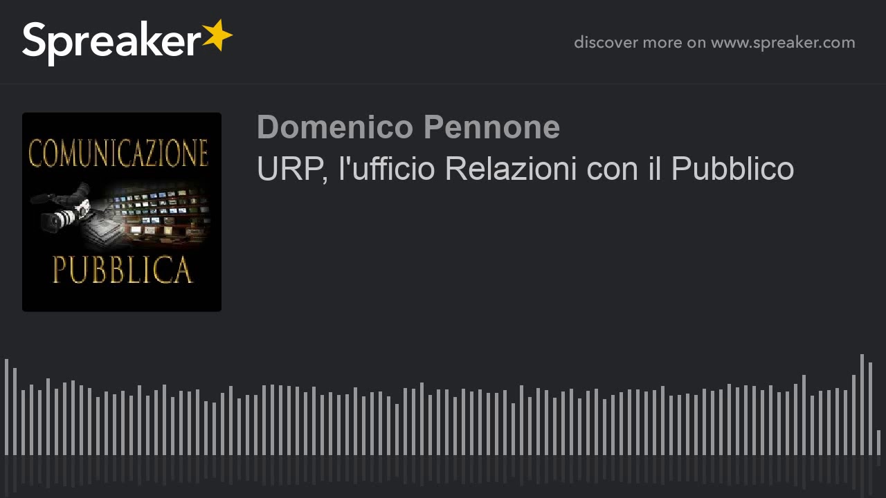 URP: Ufficio Relazioni con il Pubblico π’