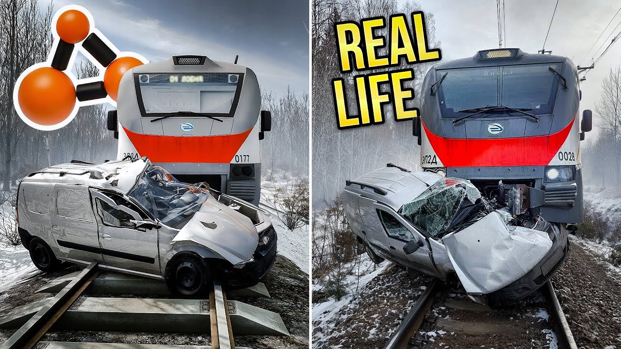 Реальные аварии в BeamNG.Drive #67 🚗