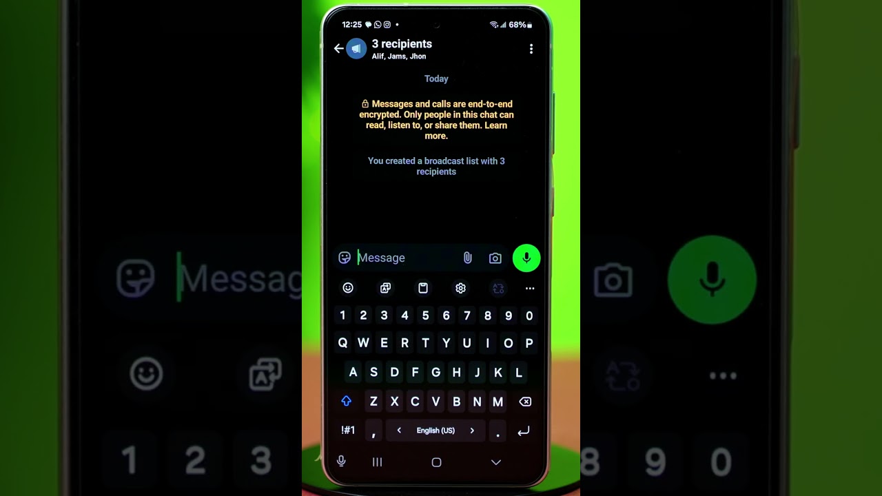 How To Send Message To Multiple Contacts In WhatsApp