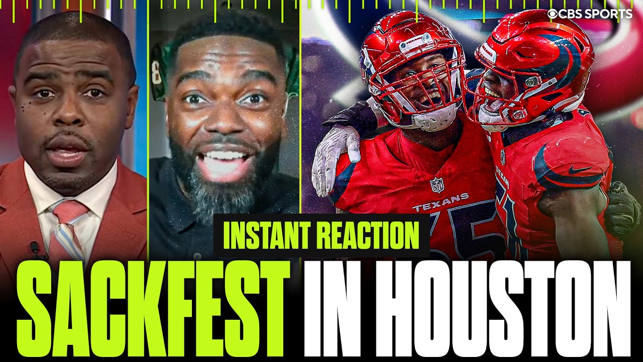 Texans Sack Josh Allen 8 Times, Beat Bills on TNF 🏈