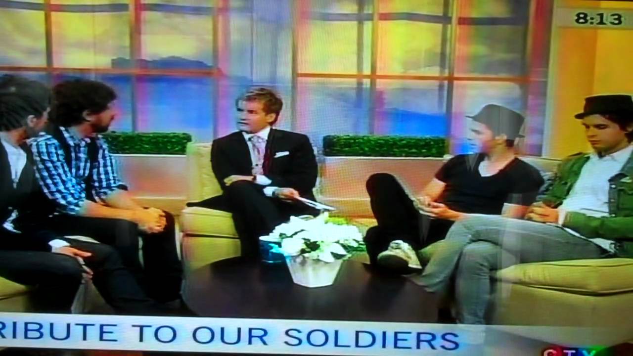 The Trews Interviewed On Canada AM About Their New Song Highway Of Heroes and Canadian Hero Fund