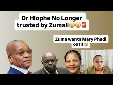 Jacob Zuma has lost trust in Dr Hlophe, is this the End of Hlophe’s political career?