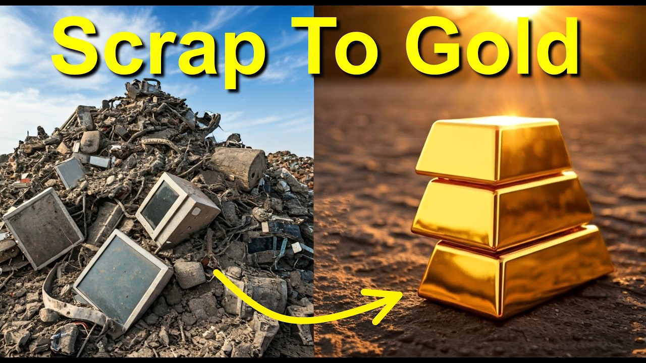 Recycling Gold & Metals from E-Waste ♻️