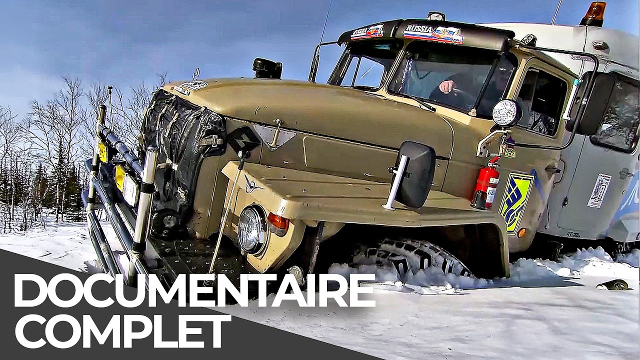 Routes Mortelles en Sibérie ❄️ – Sur les Routes Gelées et Perilleuses