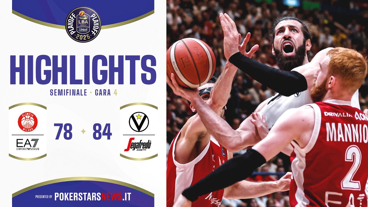 EA7 Emporio Armani Milano vs. Virtus Segafredo Bologna - Semifinal 4 Highlights | PokerstarsNews