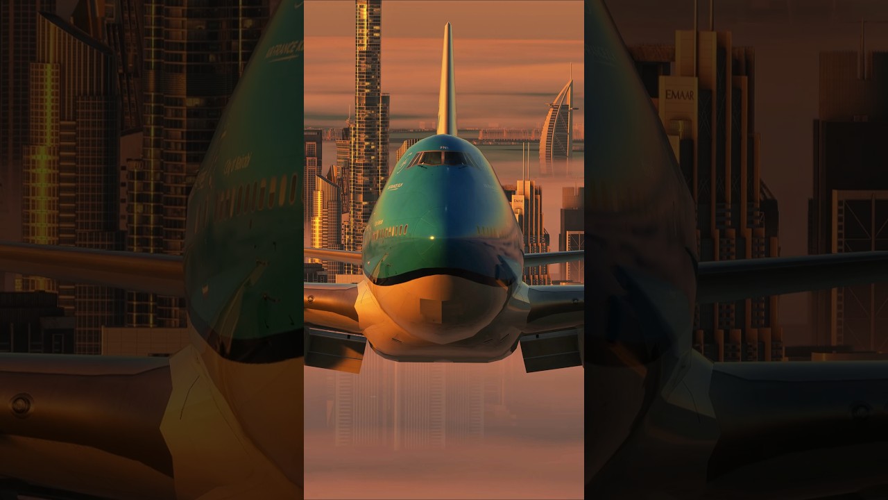 Experience the Majesty of KLM's Boeing 747-400 in Dubai ✈️