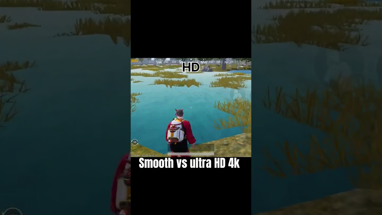 Ultra HD Graphics vs Super Smooth Graphics in BGMI | Short Video Comparison