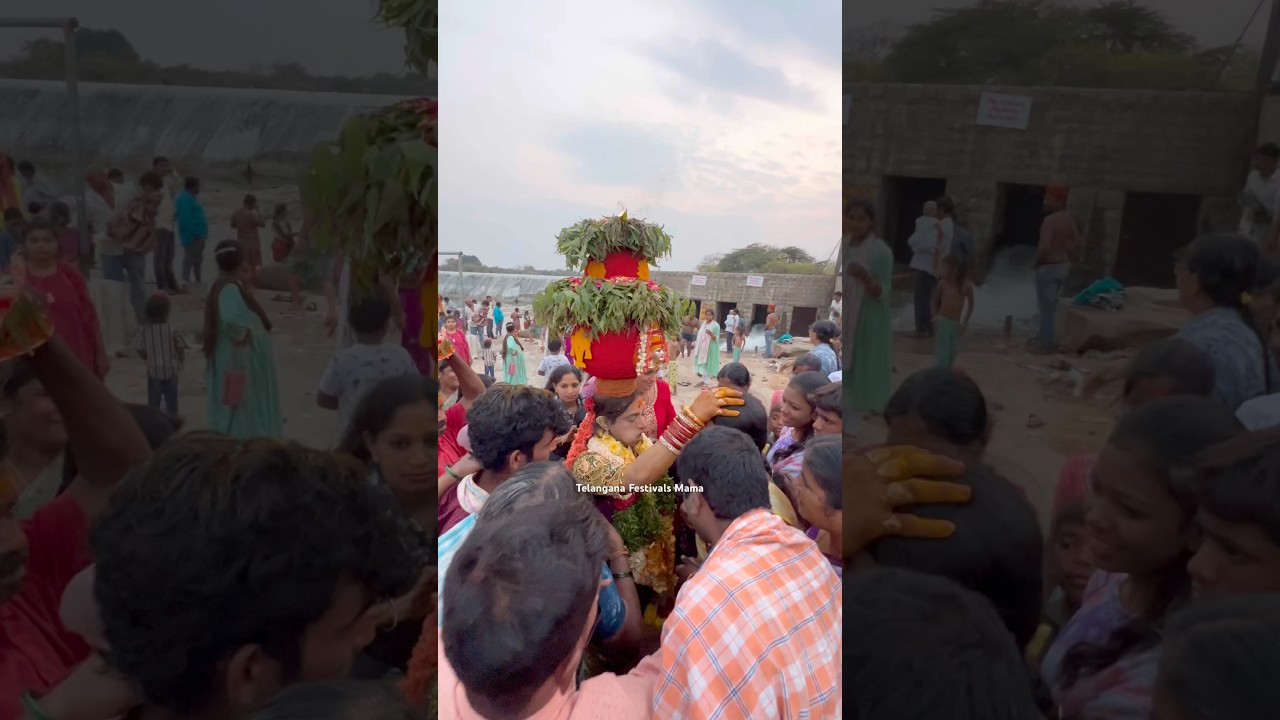 Rakesh Anna's Blessing at Edupayala Jatara 🙌