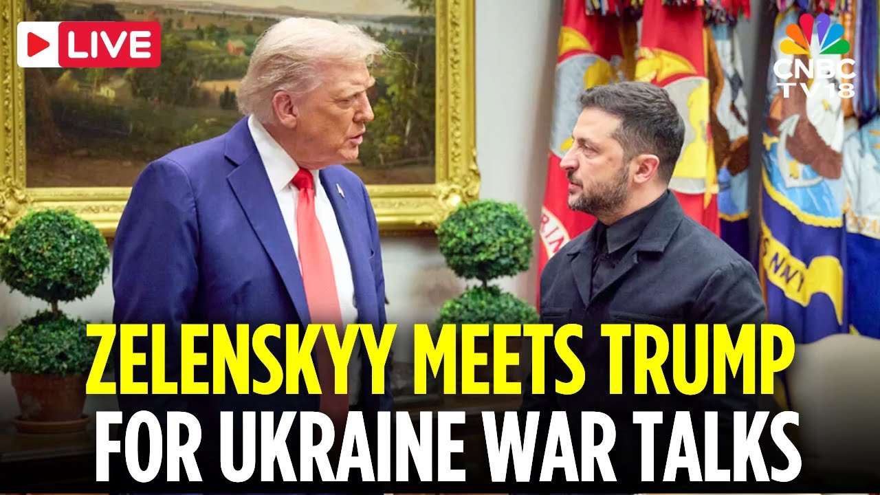 Zelenskyy Meets Trump at Mar-a-Lago for Ukraine Peace Talks 🇺🇸