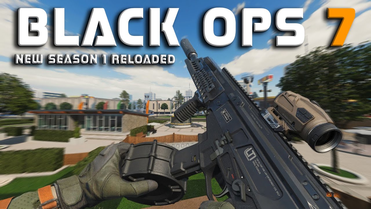 CALL OF DUTY BLACK OPS 7 : NEW SEASON 1 RELOADED WEAPON SHOWCASE 4K