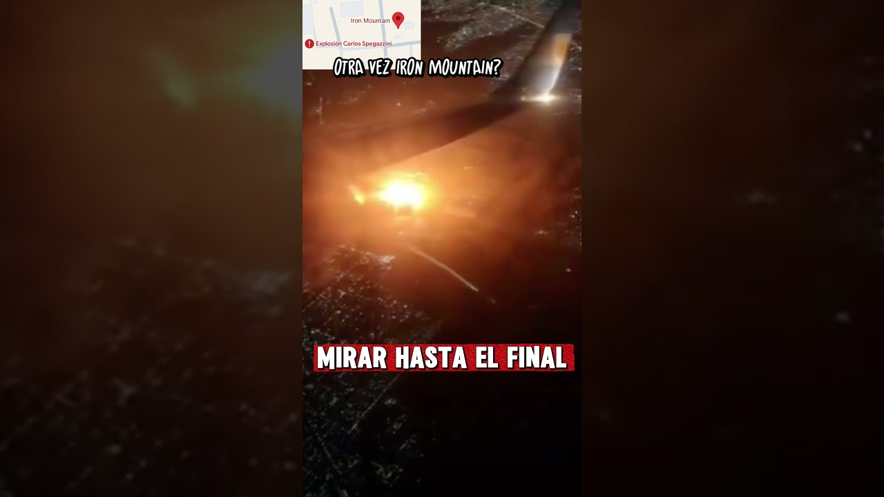 ¿Conexión entre Iron Mountain y el incendio de Carlos Espegazzini? 🔥