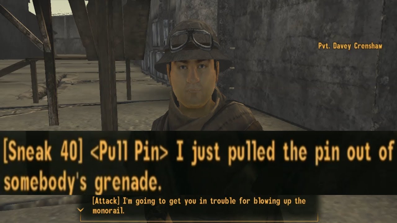Funniest Skill Check in New Vegas 😂
