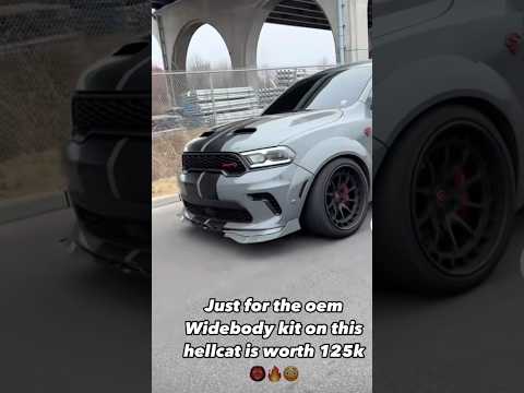"Dodge Durango Redeye Hellcat Engine Roar and Exhaust Sound!"🔥🔥🔥#mopar #durango #redeye #hellcat