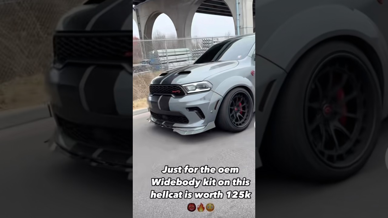Experience the Power: Dodge Durango Redeye Hellcat Engine Roar & Exhaust Sound 🔥