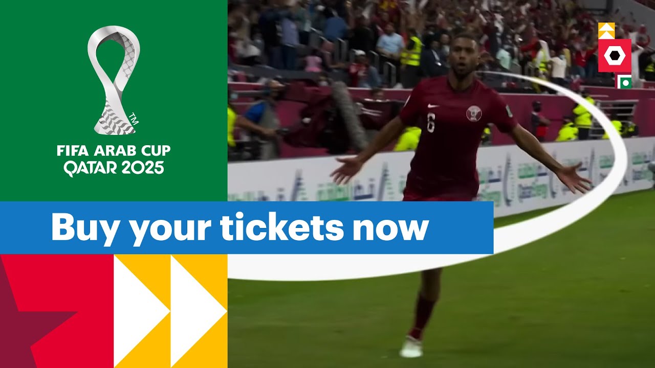 Buy FIFA Arab Cup 2025™ tickets TODAY!