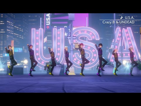 Crazy:B & UNDEAD「U.S.A.」あんさんぶるスターズ!! Music ゲームサイズMV