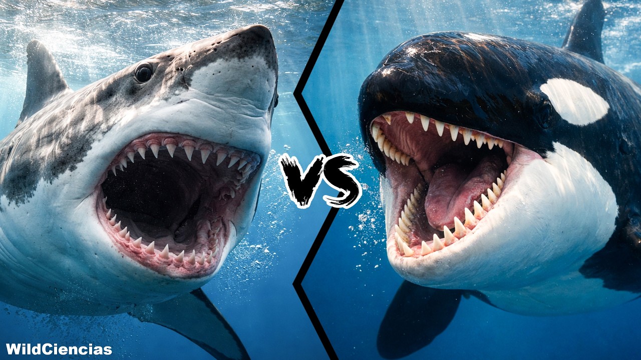 Which Is Deadlier -  Great White Shark or Killer Whale?