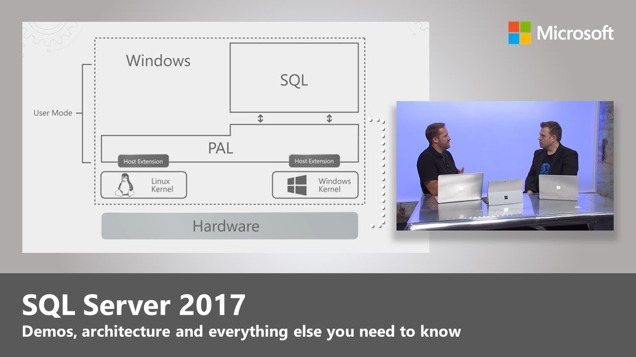 SQL Server 2017: Demos, Architecture & Features