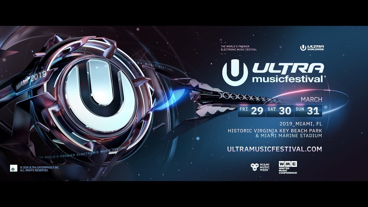 Ultra Music Festival 2019 Phase 1 Announced 🎶