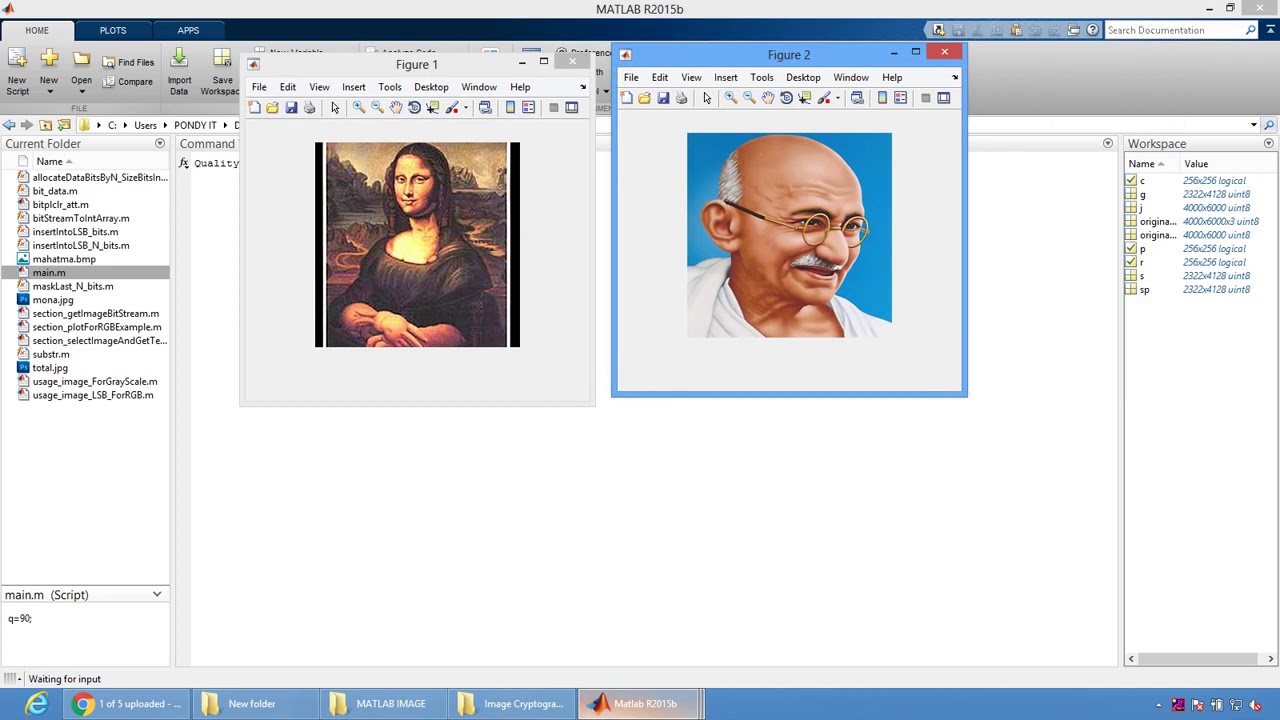 Secure Gray Image Encryption & Decryption Using MATLAB 🔐
