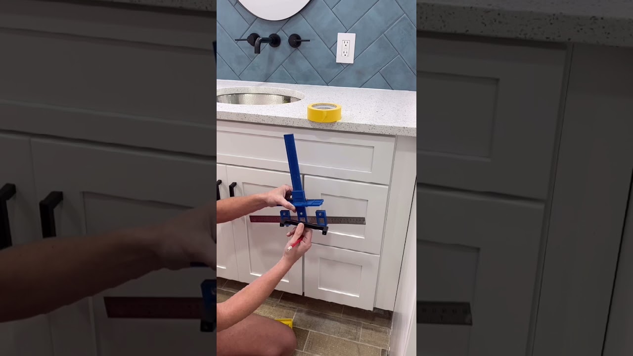 Easy Cabinet Handle Installation with a DIY Jig 🛠️
