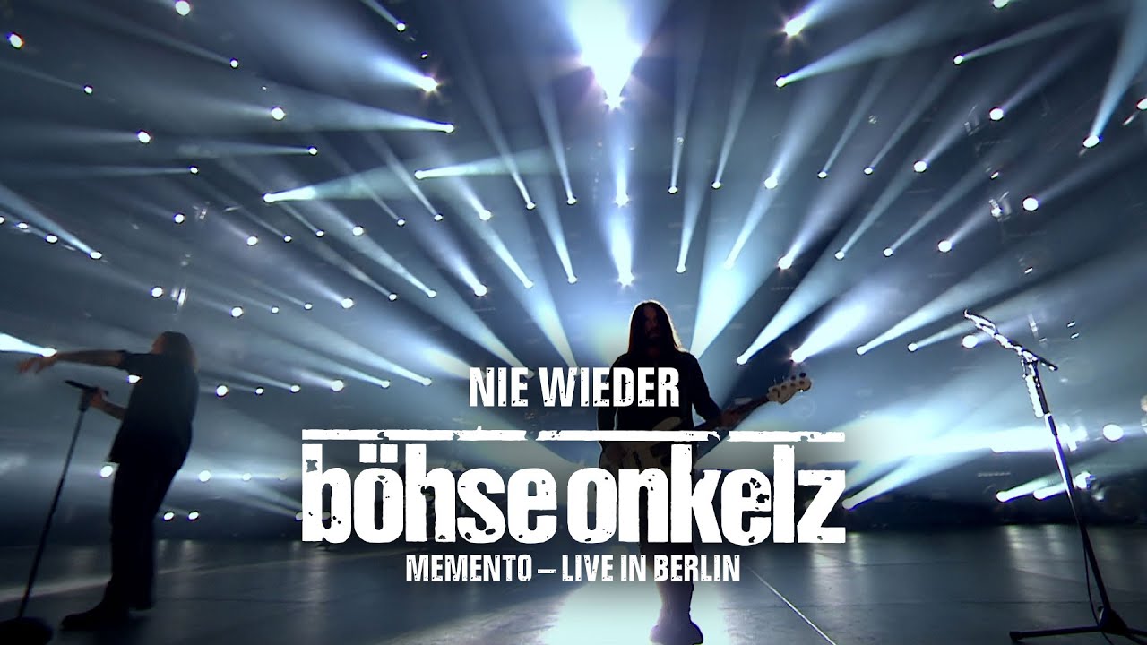 Böhse Onkelz - Nie wieder (Live in Berlin) | Memento Concert Recording 🎸
