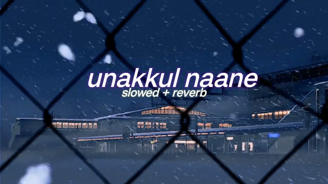 Unakkul Naane (Slow + Reverb) | LilVibe 🎶