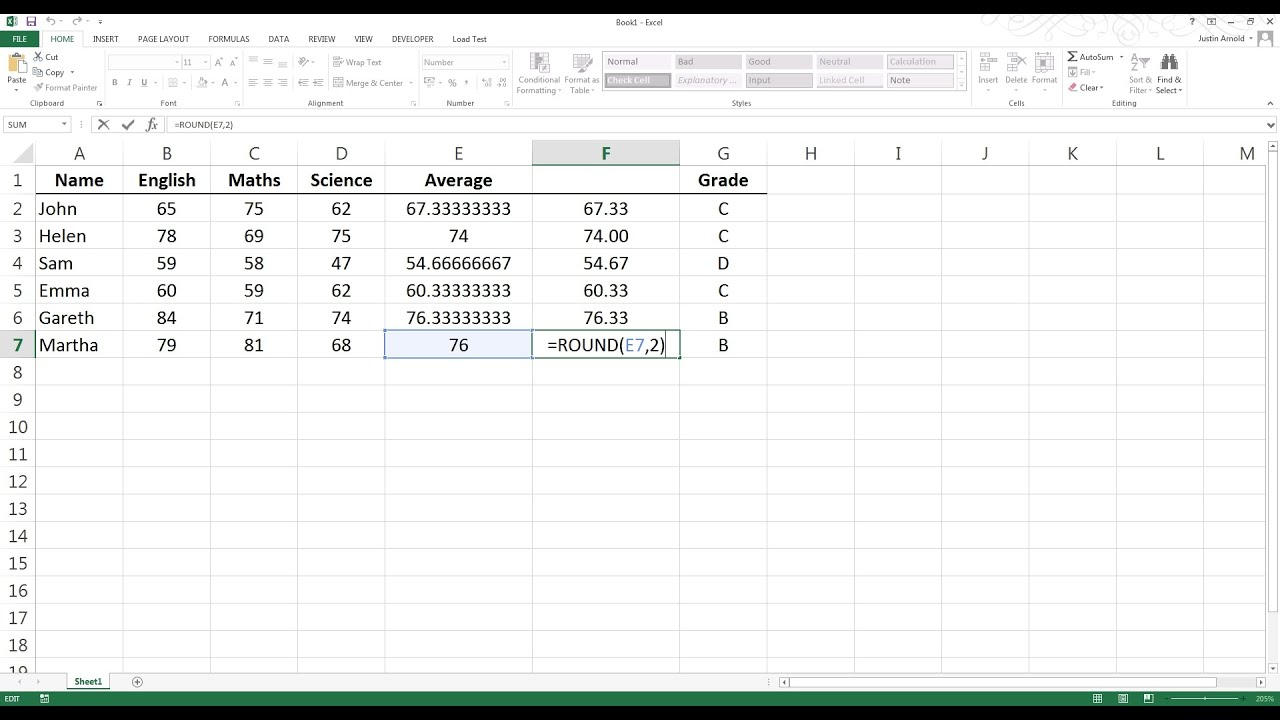 Master Excel Rounding: Easily Control Decimal Places ๐