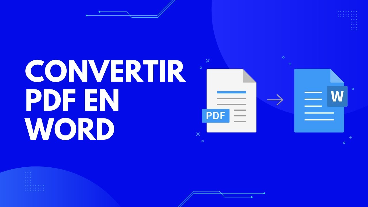 Convertir PDF en Word Gratuitement en 2025