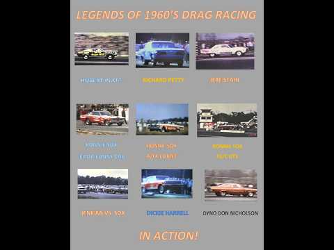 Legends of 1960's Drag Racing. In Action!