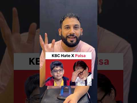 Reality of KBC kid hate 🙁