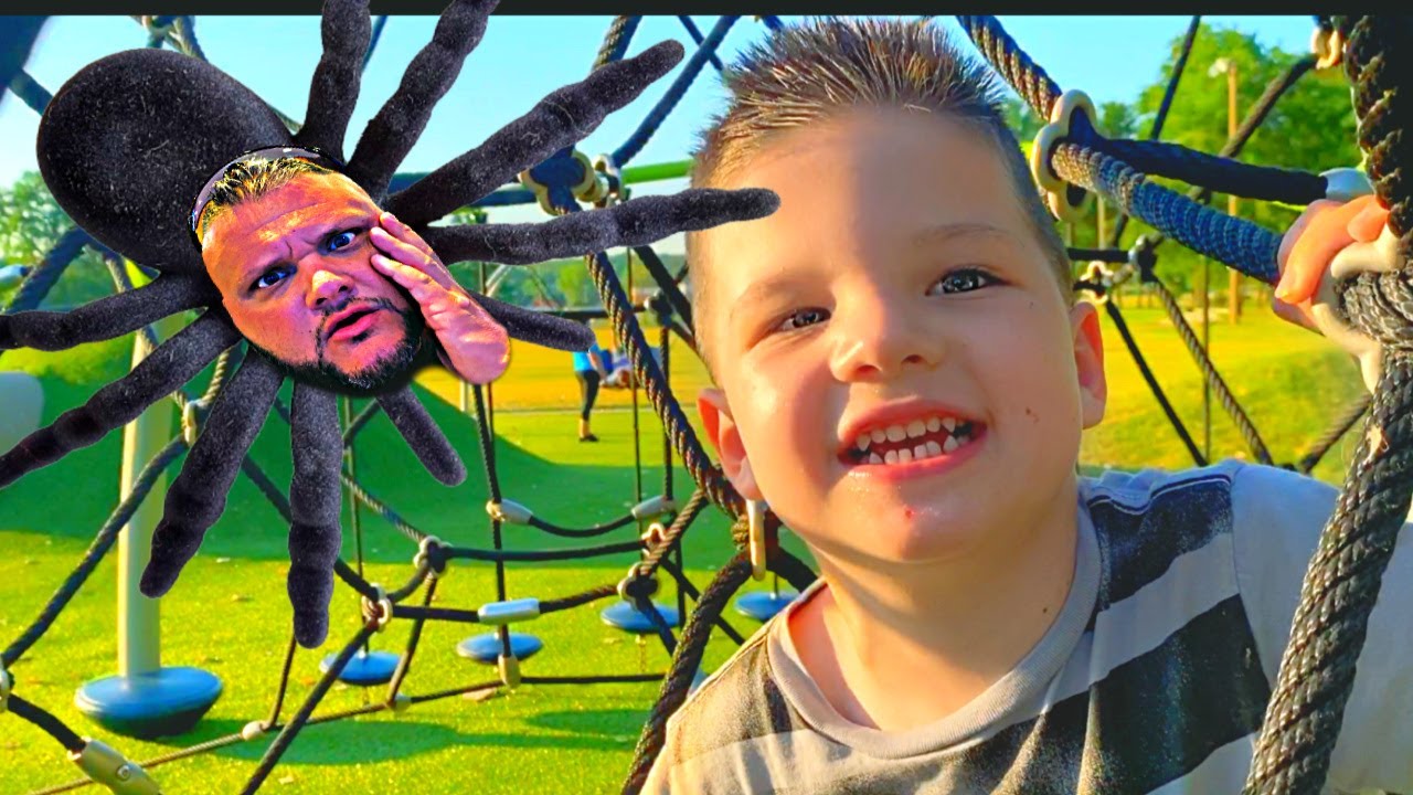 Fun Family Playtime! Caleb & Daddy's Hide & Seek and Floor is Lava Adventure 🏞️