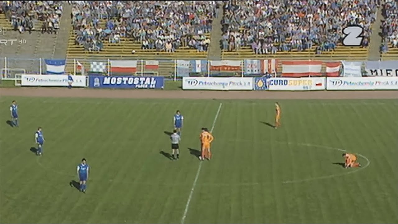 Petrochemia Płock vs Zagłębie Lubin 2:2 (1995)