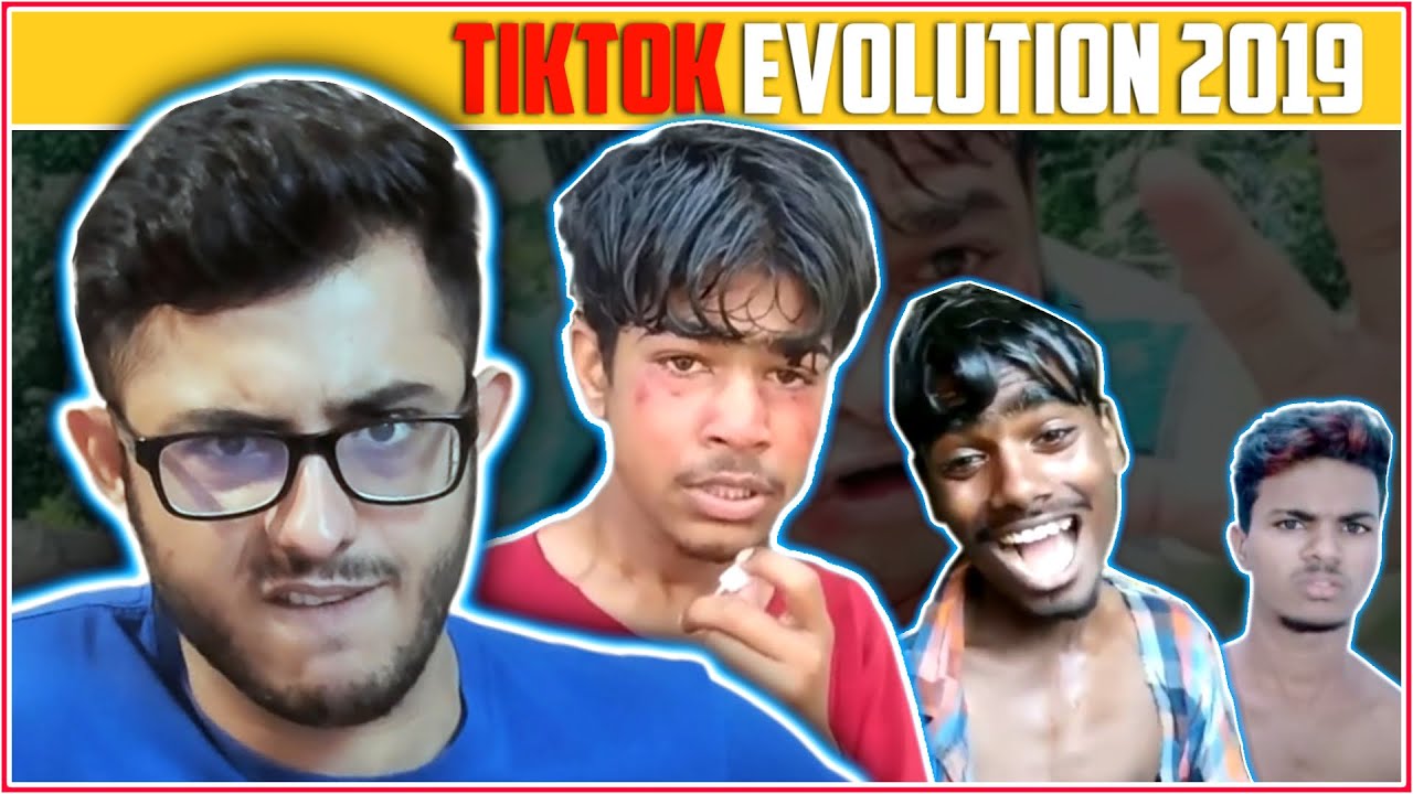 CarryMinati's TikTok Evolution 2019 🎥