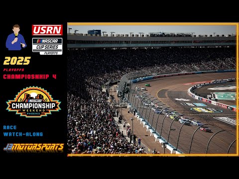 🔴 NASCAR Cup Series | 2025 Playoffs | Championship 4 | Season Finale Watch-Along