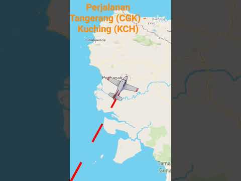 Perjalanan Tangerang (CGK) - Kuching (KCH) #tangerang #jakarta #kuching