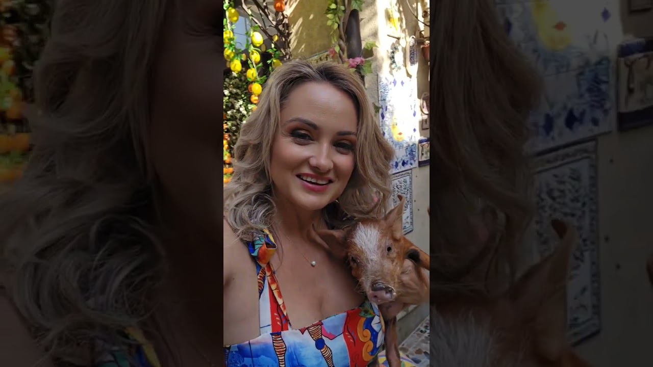 Înapoi acasă 🐷 – Moment special cu Amalia Bellantoni în București