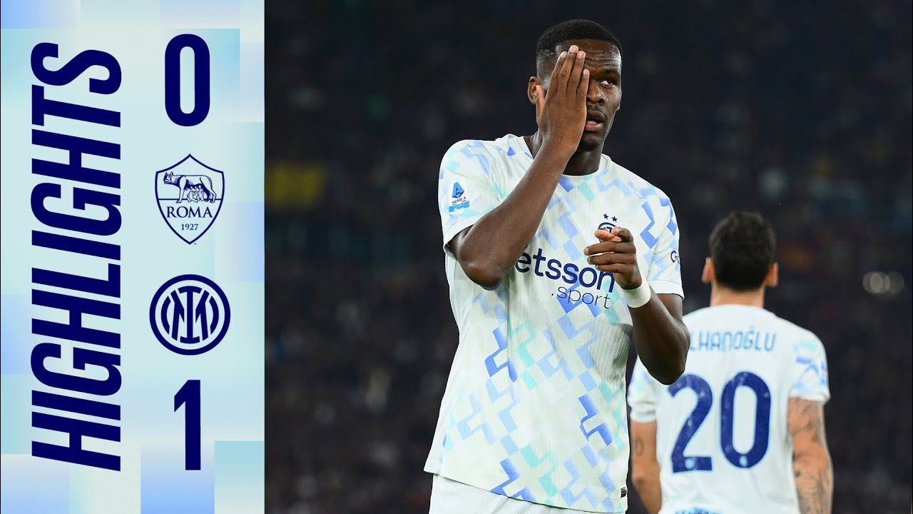 Inter's Narrow Victory Over Roma! ⚫🔵 | Serie A 25/26 Highlights