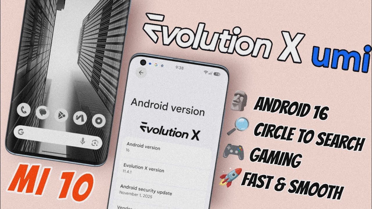 Xiaomi Mi 10 Gets Android 16! 🔥 Evolution X ROM Review