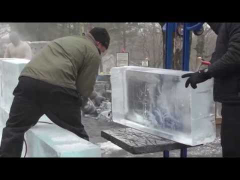 Blowing Rock Winterfest 2015: Ice Carving Competition